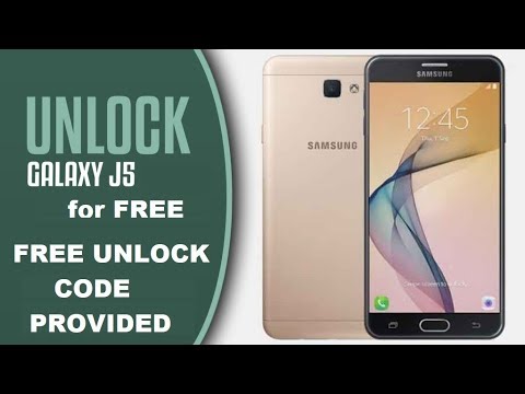 Samsung galaxy j5 sim unlock code free